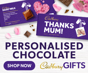 Cadbury Personalised Chocolate Gifts